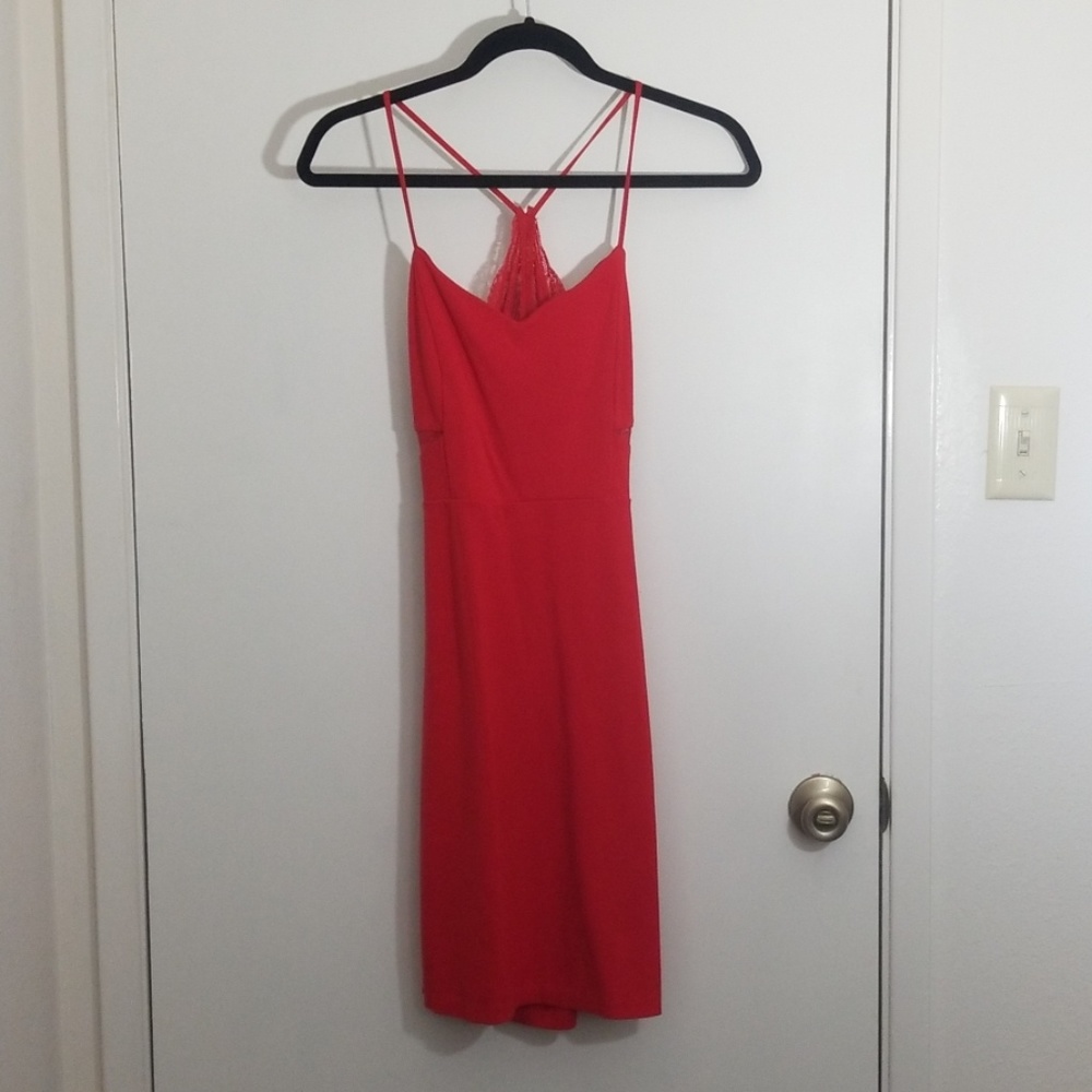 Express Laced Back Dress